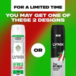 Lynx XXL 72-Hour Sweat Protection Anti-Perspirant Deodorant, 3 or 6 Pack, 250ml - Green / 6cm by Lynx