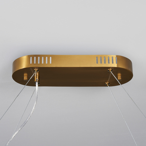 Visconte Cetara Chandelier - Brass by Litecraft