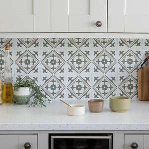 Nadia Natural Self-Adhesive Wall Tiles (6 Tiles) - Natural by d-c-fix