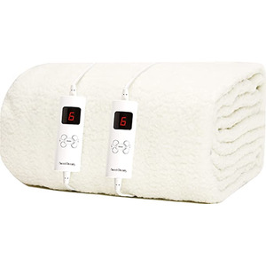 Electric Blanket Bed Fleece Heated Mattress Cover by Sweet Dreams