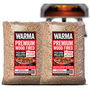 Pizza Oven Cooking Wood Pellets 10kg by Warma