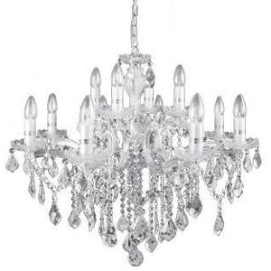 Florian 12 Light Chandelier - Chrome