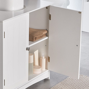 Holbrook Under Sink Bathroom Cabinet - white by VonHaus