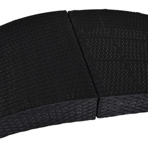 Outsunny Sun Lounger Rattan Hommock by Outsunny