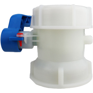 IBC S100x8 (3 inch) Female to Replacement IBC Outlet - White by DNA PACKAGING LTD