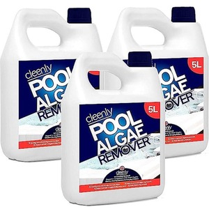 Pool Algae Remover Cleans Water Prevents Algae - White / 15l by Cleenly