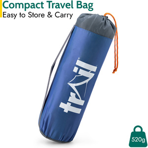 Lightweight Single Camping Mat with Pillow by Trail