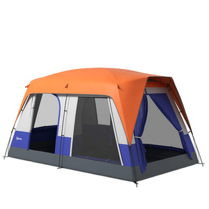 Outsunny Camping Tent with Waterproof Rainfly Screen Panels by Outsunny