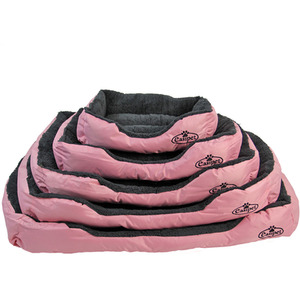 Faux Fur Dog Bed in PinkGrey XXL - Grey by Actiaspet