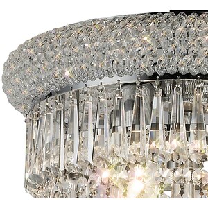 Alexandra Ceiling Pendant Chandelier 20 Light Polished Chrome, Crystal - Polished Chrome