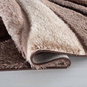 Modern Soft Waves Shimmer Shaggy Area Rugs by Desire Rugs