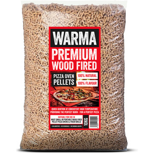 Pizza Oven Cooking Wood Pellets 10kg by Warma