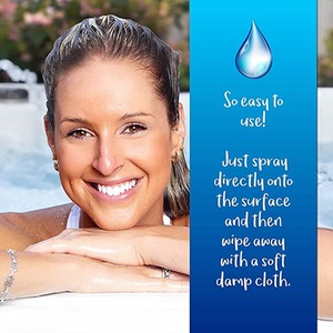 Hot Tub And Pool Waterline Surface Cleaner - White by Pro-Kleen