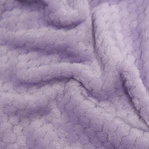 Waffle Honeycomb Mink Throw by Dreamscene