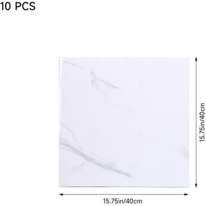 10pcs Self-Adhesive Marble PVC Wall Stickers by Livingandhome