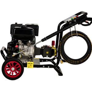 PS-300-PL 3600PSI Petrol Power Washer - 15HP OHV, Brass Pump - Black by Pro Splash