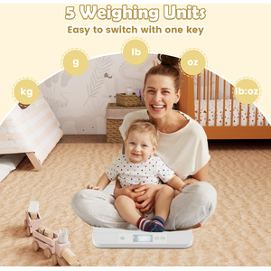 Infant Weight Scale - White by Costway