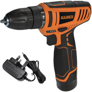 Saber 12V Cordless Drill Driver - Black and Orange by Saber