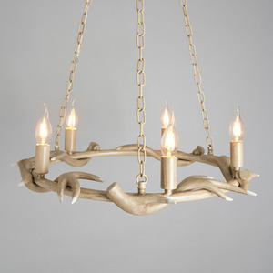 Rein Antler Chandelier - Natural by Litecraft