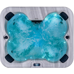 Palm Spas Hula 4 Seater Hot Tub American Balboa 13 AMP - White by Palm spas
