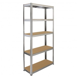 Monster Racking 10 x Galwix Galvanised Steel Shelves, 90cm Wide - Silver by Monster Racking