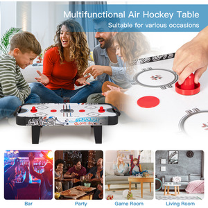 Air Powered Hockey Table - White by GAINOOM