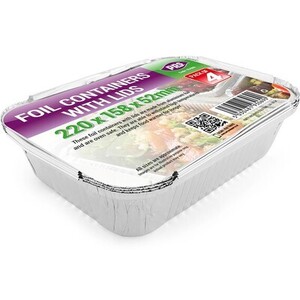 Foil Oven Dishes with Lids - Large