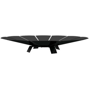 Chic Steel Sunny Design Fire Pit - Black by Primrose