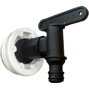 Drum Tap with Bung for dispensing of fluids - Black by DNA PACKAGING LTD