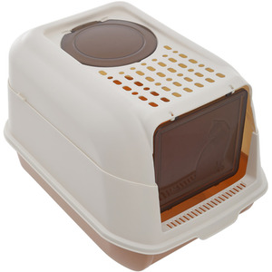 Kidkid Large Top Entry Cat Litter Box with Hood and Scoop by Kidkid