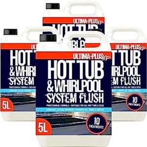 Hot Tub Whirlpool and Spa System Flush - White / 20l by Ultima-Plus XP