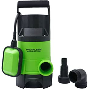 Submersible Water Pump with Float Switch 400W - Green by Pro-Kleen