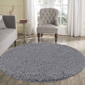 Desire Rugs Plain Living Room Fluffy Shaggy Area Rugs by Desire Rugs