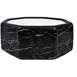 Wave Sorrento Drop Stitch Spa - Black by WAVE