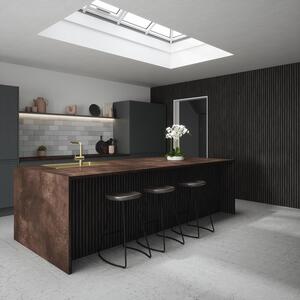 Smoked Oak Acoustic Wall Panel - Smoked Oak / 120cm / 1 by Kraus