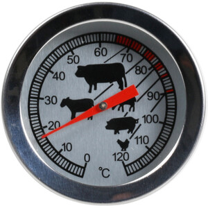 Meat Thermometer - Silver