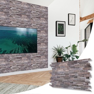 3D Wall Panels (96x48 cm) PVC Cladding Panel Rock Stone Effect by NOVECRAFTO