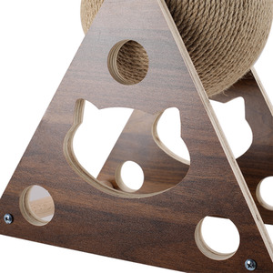 Kidkid Natural Sisal Cat Scratching Ball Pet Toy - Brown by Kidkid