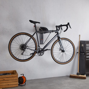 Wall Mount Bike Rack - Black by VonHaus