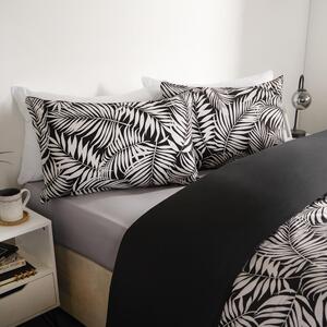 Tropical Duvet Cover Set - Black / King / 230cm by OHS