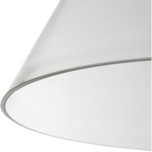 Creative Glass Single Light Pendant Light - Black by Livingandhome