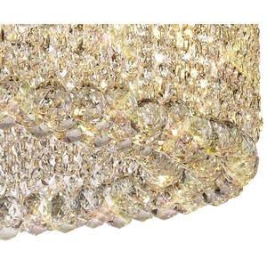 Empire 85cm Ceiling Pendant Chandelier, G9, Polished Chrome, Crystal - Polished Chrome