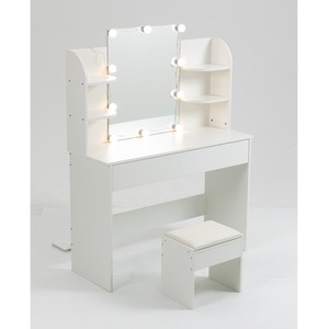 WestWood Dressing Table DT18 White - White by WestWood