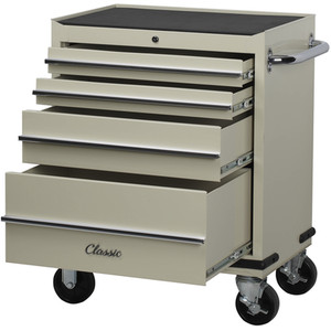 Hilka Classic 4 Draw Trolley - Grey by Hilka