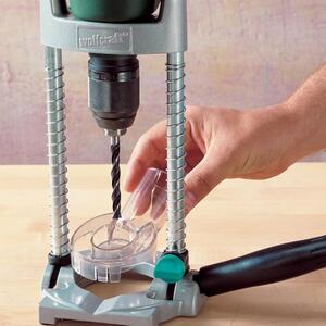 wolfcraft Mobile Drill Stand - Silver by wolftcraft