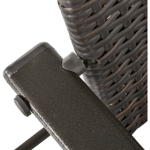 Outsunny 4 pcs Rattan Chairs - Brown by Outsunny