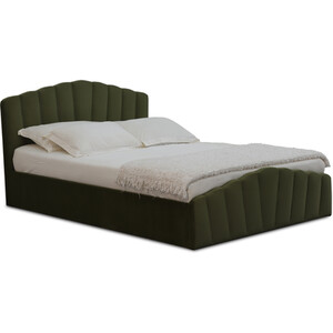 Lottie Ottoman Bed - Green / King