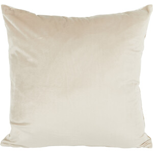 Luna Geo Velvet Cushion - Ivory