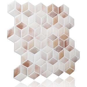 Walplus 3D Glossy Tile Stickers by WALPLUS