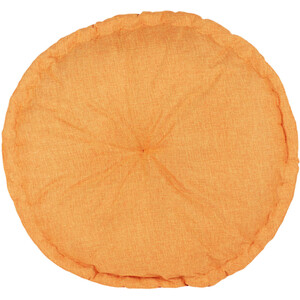 Outdoor Round Floor Cushion - Rust